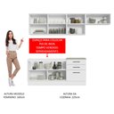Ver imagem 6 de Armário de Cozinha Completa 260cm Branco Agata Madesa 02