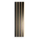 Ver imagem 4 de 50Placas Ripadas Pretas 45/11cm