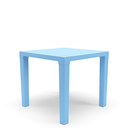 Ver imagem 3 de Mesa Multiuso Quadrada Plástica 80 Cm Niala Plaxmetal Azul Celeste