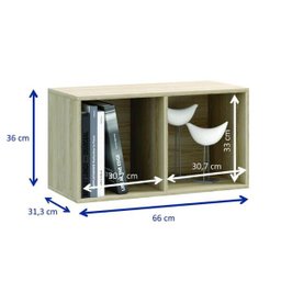 Nicho 1 Porta Aurora - Aveiro/verde - Be Mobiliario - 3