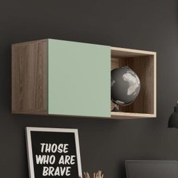 Nicho 1 Porta Aurora - Aveiro/verde - Be Mobiliario - 1