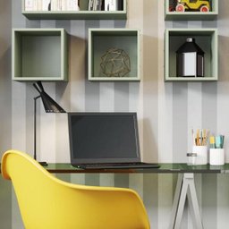 Nicho Menor Mov - Verde Bellagio - Be Mobiliario - 1