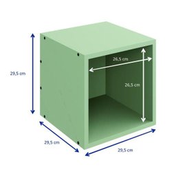 Nicho Menor Mov - Verde Bellagio - Be Mobiliario - 3