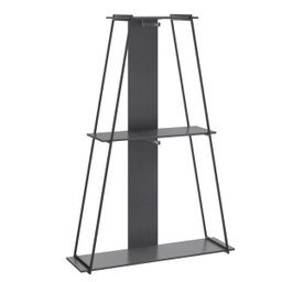 Estante Roupeiro com Prateleira Tog - Espresso - Be Mobiliario - 2