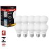 Kit 10 Lâmpadas Led Bulbo Avant 9w Amarela 3500k Bivolt - 1
