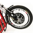 Ver imagem 3 de Triciclo Elétrico Lithium Freio a Disco com Ré Farol e Alarme Fox Vermelho - Duos Bike