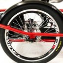 Ver imagem 4 de Triciclo Elétrico Lithium Freio a Disco com Ré Farol e Alarme Fox Vermelho - Duos Bike