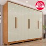 Guarda-roupa Casal 100% Mdf 6 Portas e 6 Gavetas Premium - Tudo de Móveis Marrom - 1