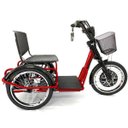 Ver imagem 2 de Triciclo Elétrico Duos Fox 800w 13ah Lithium - Vermelho - Duos Bike