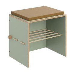 Banco Com Futon Cordel - Verde Bellagio - Be Mobiliario - 2