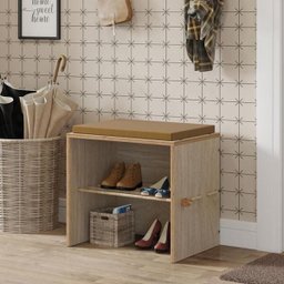 Banco Com Futon Cordel - Compensato - Be Mobiliario - 1 Banco Com Futon Cordel - Compensato - Be Mobiliario - 1