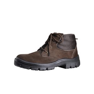 Botina Kadesh Nobuck Marrom N39 Ca 17017