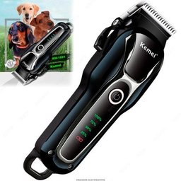 Máquininha De Tosar Pets Profissional Cães Poodle Yorkshire - 1
