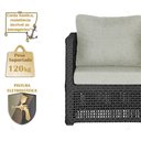 Ver imagem 4 de 4 Poltronas Madri Alumínio Corda Náutica Estofado 3 Trama Original