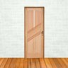 Porta Diagonal Eucalipto Esquerda 0845x213x012cm - 1