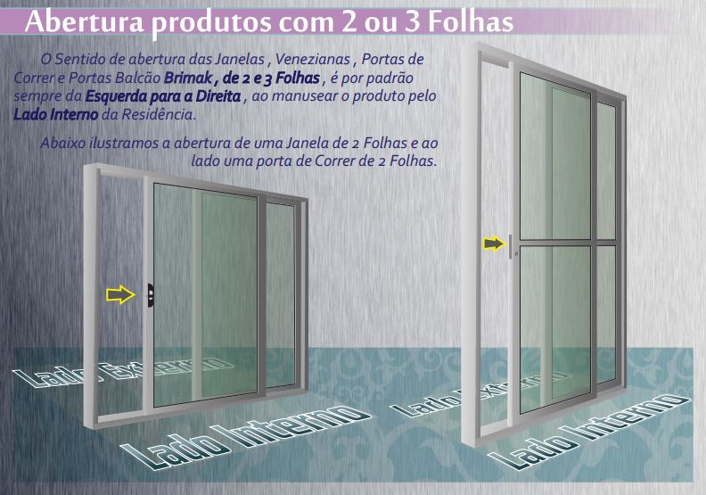 Ver imagem 7 de Janela de Alumínio de Correr 4 Folhas com Vidro Liso Linha Confort Branca 120x200cm Brimak