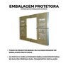Porta Camarão de Alumínio Lambril Direita Linha 25 Branco 210x80cm Brimak - 8