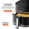 Fritadeira sem Óleo Air Fryer Digital 5l Mondial Preto 2000w Af-50-dv 127v 60hz - 6