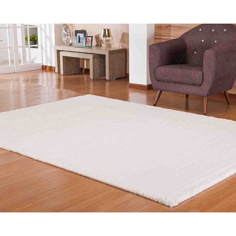 Tapete Pele Bangor 2,30 x 3,00 Marfim Niazitex 05002351UNIMRF