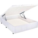 Ver imagem 2 de Cama Box Baú Solteirão Poliester(96x203) - Branco