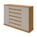 Ver imagem 1 de Cômoda Sapateira Vedra Amêndoa Clean Off White – Lopas