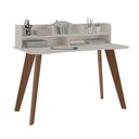 Ver imagem 2 de Mesa Escrivaninha Sofia - Artely Móveis Cedro/OffWhite