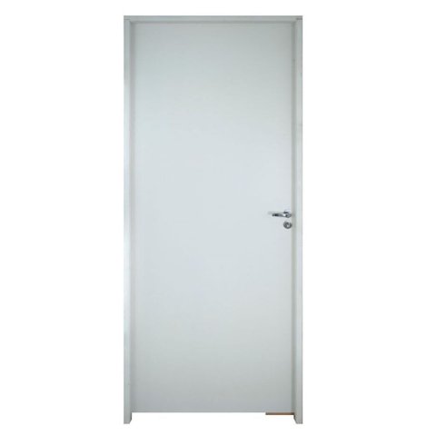 Porta Lisa Prime Batente Regulável 11-16 cm e Guarnição 1.02 x 2.10 Lado Esquerdo - Rodam