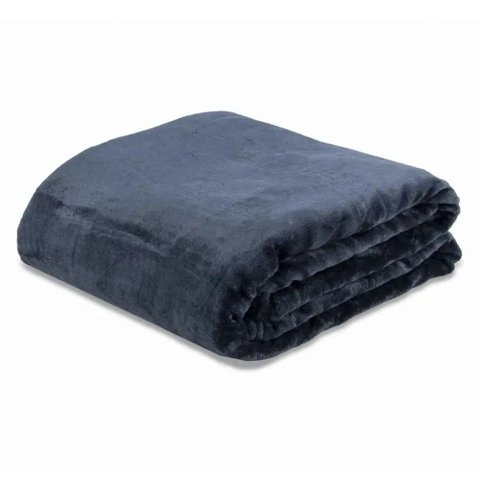 Cobertor Velour 300g/m2 King-size 260x240 Marinho 19-4110 Camesa