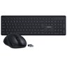 Teclado e Mouse 1200 DPI Intelbras CSI50 sem Fio Preto - 1