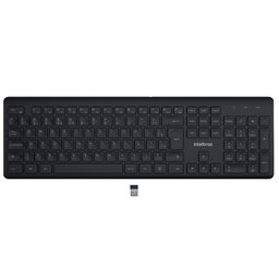 Teclado e Mouse 1200 DPI Intelbras CSI50 sem Fio Preto - 2