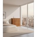 Ver imagem 2 de Cômoda 90 X 55 X 1,00 - Madeira Maciça - Móveis de Gramado - ( Cor Castanho )