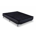 Ver imagem 1 de Cama Box Base Casal Americana Courano Nero Black (138x188x23) - Ortobom