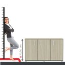 Ver imagem 6 de Armário para Escritório 3 Portas Credenza