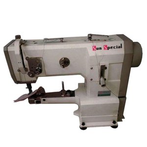 Máquina Costura Industrial Braço Cilíndrica Transporte Triplo SSTC3-P445-VB Sun Special