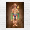 Placa Decorativa MDF Hanuman Tamanho 20x27cm modelo 3 - 1