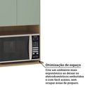 Ver imagem 5 de Armário de Parede Modulado 60cm com Nicho de Micro-ondas 2 Portas Slim Luciane