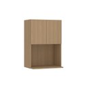 Ver imagem 1 de Armário de Parede Modulado 60cm com Nicho de Micro-ondas 2 Portas Slim Luciane