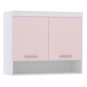 Ver imagem 1 de Armário Aéreo Maleiro Modulado 97cm 2 Portas Alpes Luciane Móveis