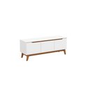 Ver imagem 2 de Rack Kappesberg 3 Portas Branco 136cm
