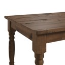 Ver imagem 3 de Mesa em Madeira Maciça com Pés Torneados Walnut