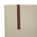 Ver imagem 7 de Kit Cabeceira e Calçadeira Baú para Cama Box Solteiro 90cm Pietro Bouclê - Sofa Store:bouclê Bege