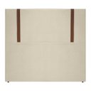 Ver imagem 6 de Kit Cabeceira e Calçadeira Baú para Cama Box Solteiro 90cm Pietro Bouclê - Sofa Store:bouclê Bege