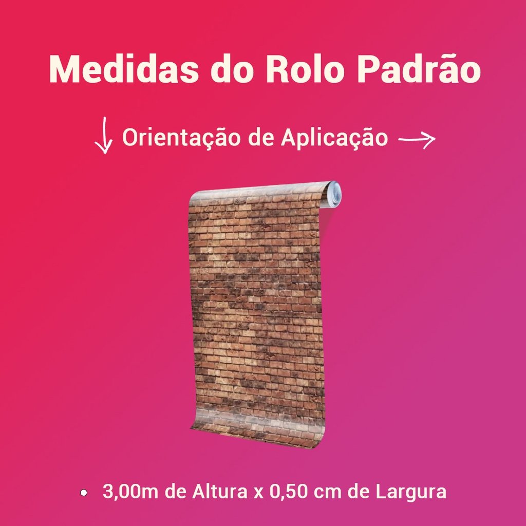 Papel de Parede Ads. Tijolinho Branco Gesso Demolição 3D Lavável 3 M - 8