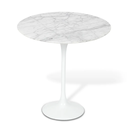 Ver imagem 3 de Mesa Saarinen Lateral - Carrara 50cm de Diâmetro