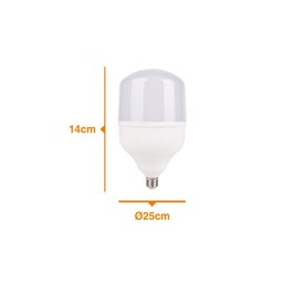 Lampada Led High Power T120 E27 4000 Lúmens 6500k Branco Frio 50w Bivolt 220° Llum Bronzearte - 3