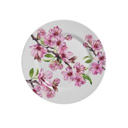 Aparelho de Jantar Alleanza Cerejeiras Cerâmica 30 Peças - 2 Aparelho de Jantar Alleanza Cerejeiras Cerâmica 30 Peças - 2