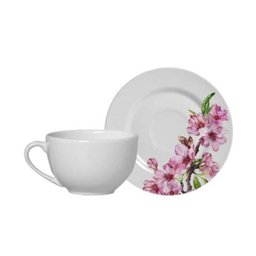Aparelho de Jantar Alleanza Cerejeiras Cerâmica 30 Peças - 3 Aparelho de Jantar Alleanza Cerejeiras Cerâmica 30 Peças - 3