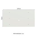 Ver imagem 3 de Painel para Tv até 55 Polegadas Madesa - Branco