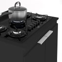 Ver imagem 4 de Armário de Cozinha e Balcão Cooktop Pérola Z34 Preto - Mpozenato