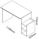 Ver imagem 5 de Mesa para Computador Gamer Preto com Azul - Gelius Móveis